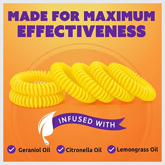 Insect Repellant Bands Bracelet - Picture 4 of 4